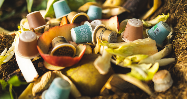 Capsule compostable à domicile